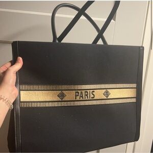 Black Steve Madden tote bag